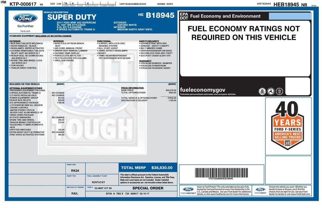 ford f-250 super duty 2017 1FD7X2A66HEB18945 image ford f-250 super duty 2017 1FD7X2A66HEB18945 image
